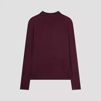 She S miSS Мягкий вязаный свитер с воротником-стойкой SSkpoo42600 Wi wines/55