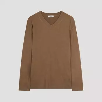 She S miSS Natural V Neck Knit SSkpoo42570 Ca Camel/55