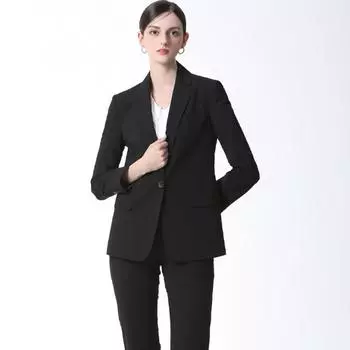 She S Miss One Button Jacket+moderne pants Комплект из 2 предметов Цена пакета 416 000 вон Light gray 2-piece set (LG)/55