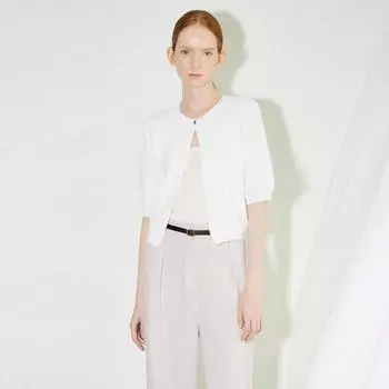 She S miSS One Button Open Knit Cardigan SSkcdo21100 blacks/55