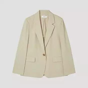 [She S miSS] One Button Single breaSted Jacket Swwjkp22030 blacks/66