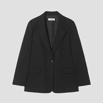 She S miSS One Button Single Jacket Swwjkp12020 Bk blacks/55