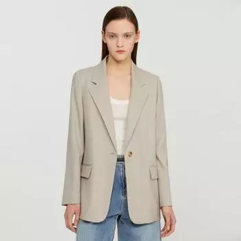 She S miSS One Button Single Jacket Swwjkp12020 beige/55