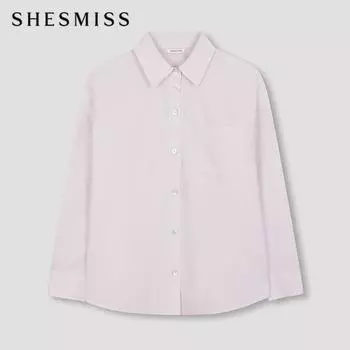 She S miSS One Pocket baSic Shirt SwwSto11020 Lp light pink/55