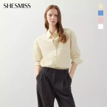She S miss One Pocket базовая рубашка SwwSto11020 light pink/55