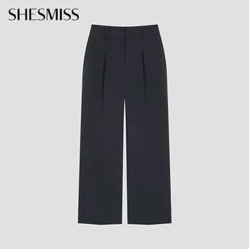 She S miSS One Tuck Straight Set Up pantS SwSSlo31020 Na navy/44