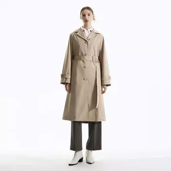 She S miSS Open Collar Trench Coat Swwbyn31020 beige/55