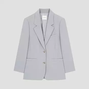 [She S miSS] Over Two Button Single Jacket Swwjko11720 Ll light blue/55