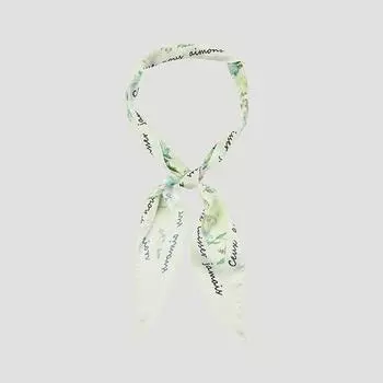 [She S miSS] paiSley Flower Scarf SSaSfo12030 Light green/00