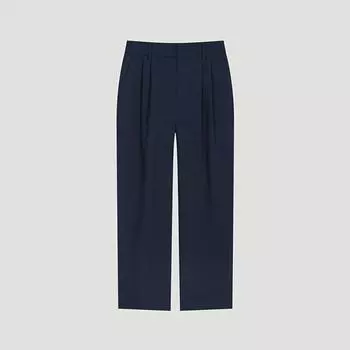 She S miSS Pin Tuck Back Banding Tapered pantS SwwSlo22050 Na navy/55