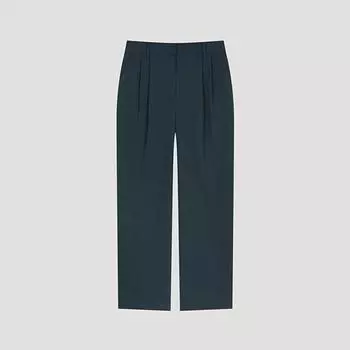 She S miSS Pin Tuck Back Banding Tapered pantS SwwSlo22050 Tg Till Green/55