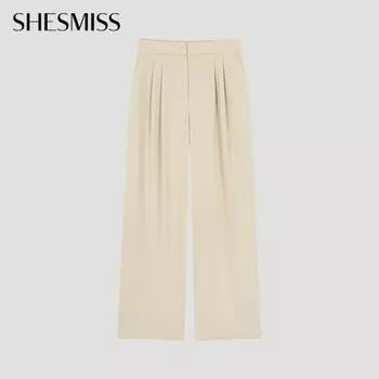 She S miSS Pin Tuck Long Wide pantS SwwSlo21030 Be beige/44