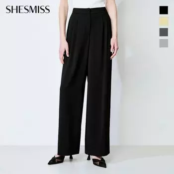She S miSS Pin Tuck Long Wide pantS SwwSlo21030 light gray/55