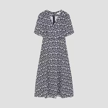 She S Miss платье с цветочным принтом и лентой на спине Swwopo21100 Na navy/55