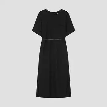 She S Miss платье с поясом и разрезом Swwopo22060 Bk blacks/55