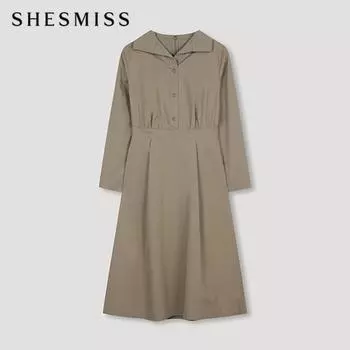 She S Miss платье с широким открытым воротником Swwopn31050 Be beige/55