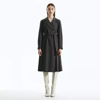 She S Miss платье-тренч с поясом и полосками Swwopn31020 Braun/55