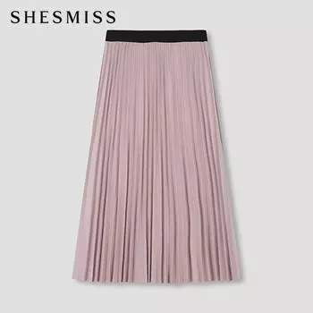 She S miss плиссированная юбка с окантовкой SawSkn42510 Lp light pink/00