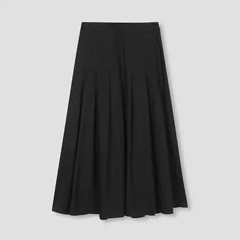 She S miSS Pleated Skirt SwwSkn31030 Dg dark gray/44