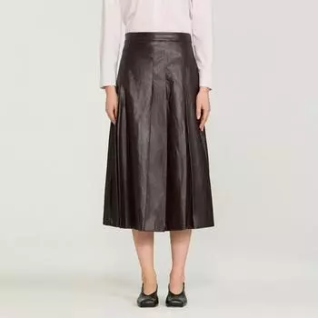 She S miSS Плиссированная кожаная юбка SwwSkp12060 blacks/55