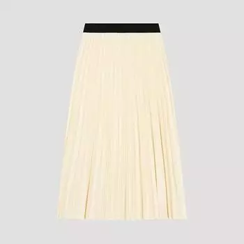 She S miss Плиссированная юбка с окантовкой SawSko42510 Cr creamy/00