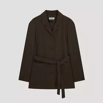 She S miss пояс с карманом посередине куртка Swwjko31060 Dw dark brown/55