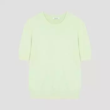 She S miSS Повседневный трикотажный свитер с коротким рукавом SSkpoo12530 Ln Light green/55