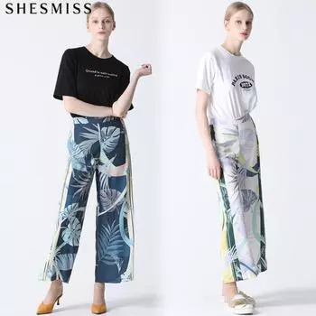 She S Miss Printed Back Banding Culotte PantS Цена 168 000 вон DARK NAVY (DN)/55