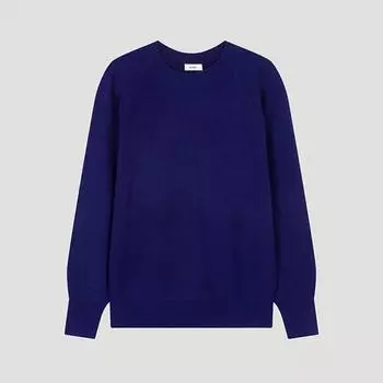 She S miSS Raglan Sleeve Round Neck Knit SSkpoo32590 Dl dark blue/55