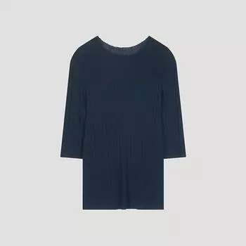 She S miSS Ребристый трикотажный свитер с коротким рукавом SSkpoo32060 Tg Till Green/55