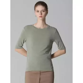 She S miss Relaxed Daily Футболка с коротким рукавом Цена 78 000 вон beige (BE)/55
