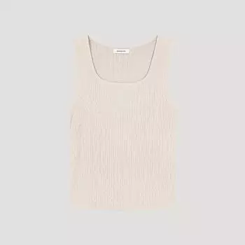 She S miss Rib Sock Neck без рукавов Трикотаж SSkpoo22580 Be beige/55