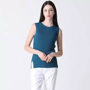 She S miSS Ribbed SleeveleSS Knit Top Retail Price 99 000 Won Wines (WI)/55