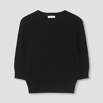 She S miSS Round Neck Knit Top SSkpon31020 Bk blacks/55