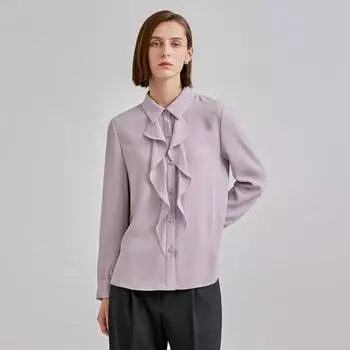 She S miSS Ruffle Collar blouSe Swwbln41030 Ivory/55