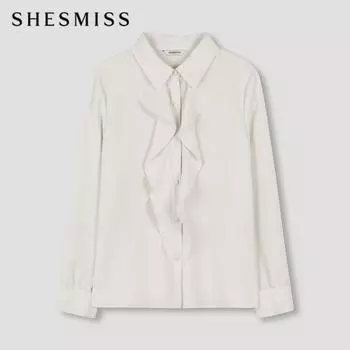 She S miSS Ruffle Collar blouSe Swwbln41030 Iv Ivory/55
