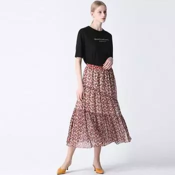 She S miss Scarlet Flower плиссированная юбка Green (GN)/55