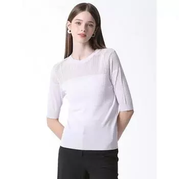 She S miss See Through Круглый вырез горловины Цена 128 000 вон Light violet (LV)/55