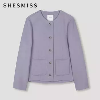 She S miSS шерстяная куртка ручной работы Swhjkn42020 Lv light violet/55