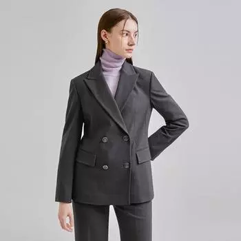 She S miSS шерстяная смесовая двойная куртка SwSjkn41060 melange brown/55