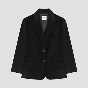 She S miSS шерстяная смесовая куртка ручной работы Swhjko42070 Bk blacks/55