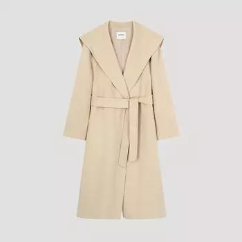 She S miSS шерстяное пальто с матросским воротником ручной работы Swhcto41120 фунтов light beige/55