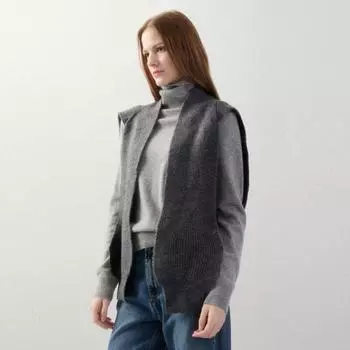 She S miSS шерстяной кардиган-кашне Saamfn42040 oakmeal/00