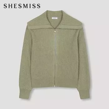 She S miSS шерстяной кардиган на молнии SSkcdn42010 Ln Light green/55