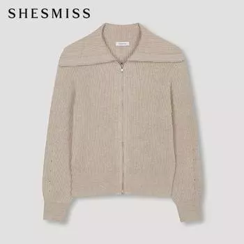 She S miSS шерстяной кардиган на молнии SSkcdn42010 Me MELANGE BEIGE/55