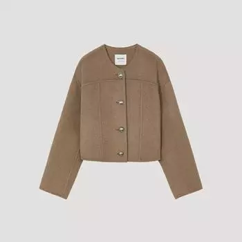 She S miss шерстяной кашемировый жакет ручной работы Swhjko41020 Ca Camel/55