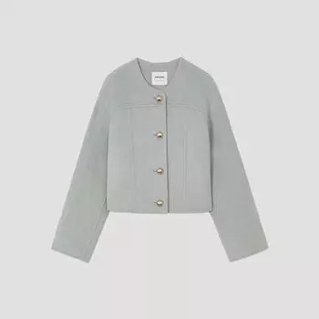 She S MiSS шерстяной кашемировый жакет ручной работы Swhjko41020 Mi minted/55