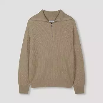 She S miSS шерстяной трикотажный топ на молнии SSkpon41070 Me MELANGE BEIGE/55