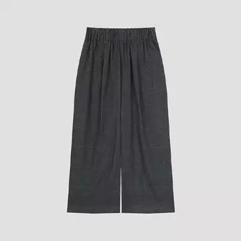 She S Miss шерстяные брюки-кюлоты с окантовкой SwwSlo41150 Dg dark gray/55