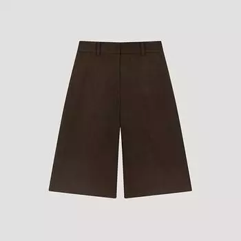 She S Miss шерстяные брюки-кюлоты SwwSlo41020 Dw dark brown/55